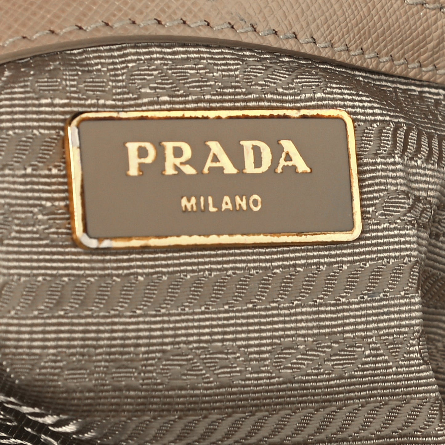 Saffiano Lux Large Tote Sabbia