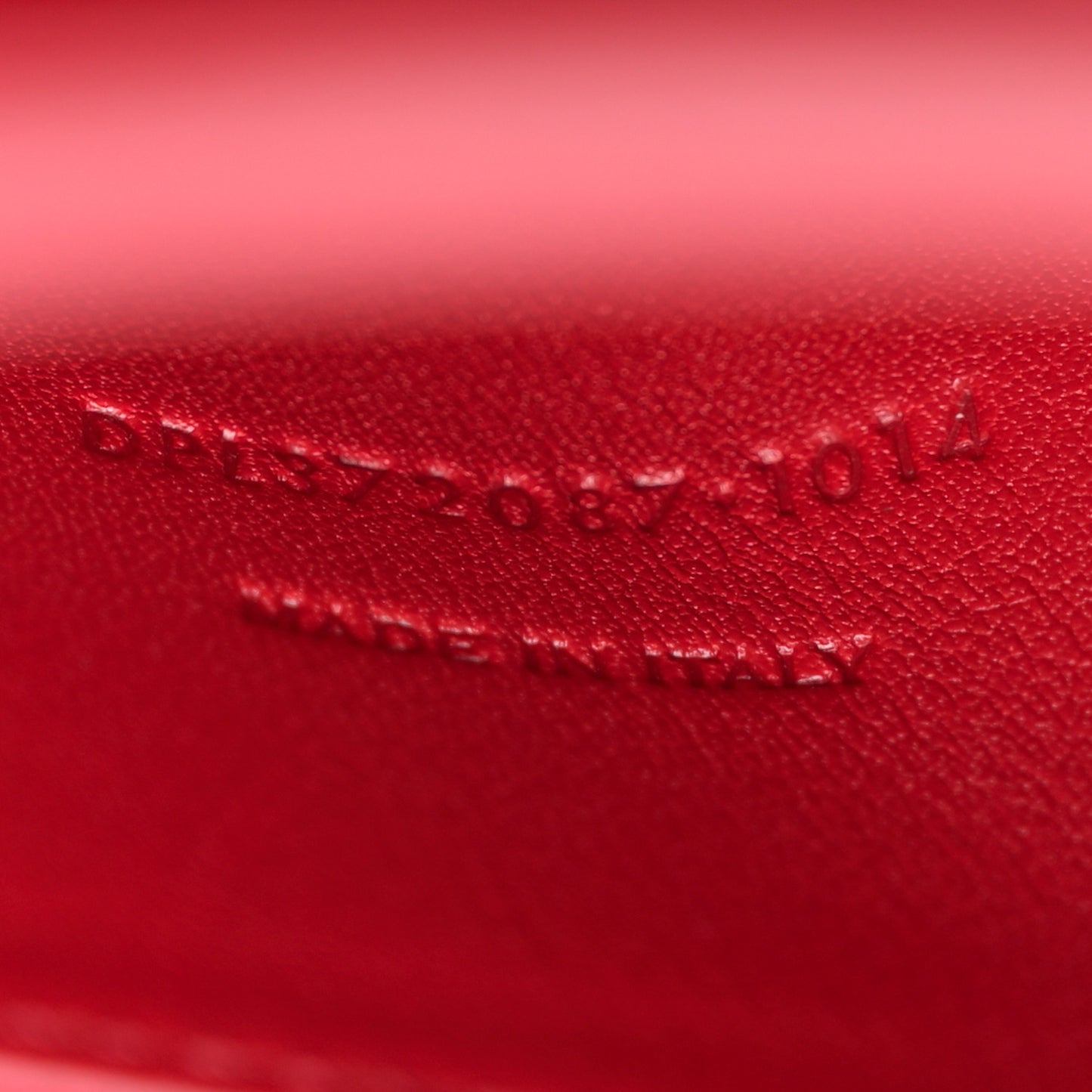 Calfskin Baby Monogram Cabas Red