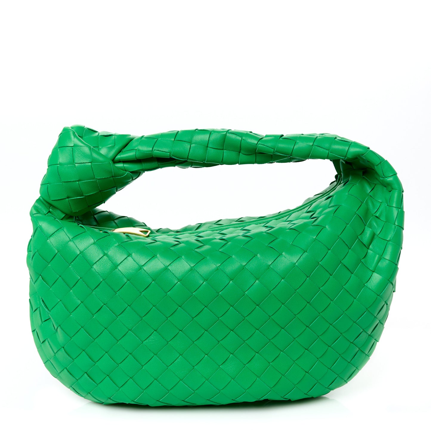 Nappa Intrecciato Teen Jodie Hobo Parakeet