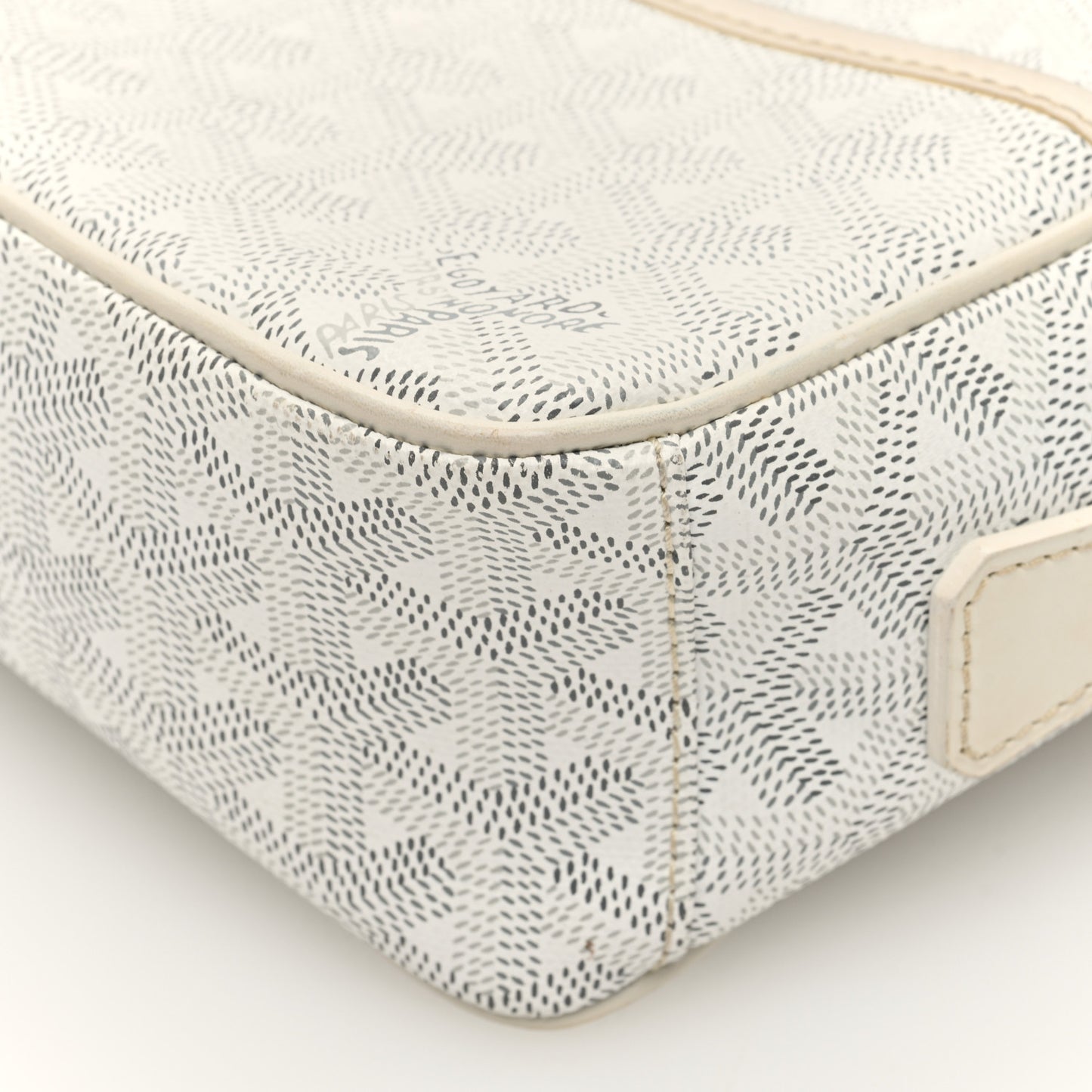 Goyardine Sac Cap Vert White