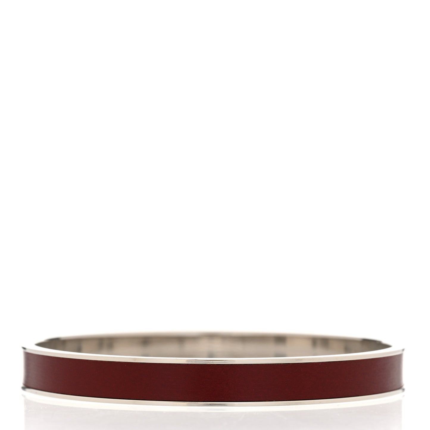 Enamel Narrow Clic Clac H Bracelet PM Rose Dragee