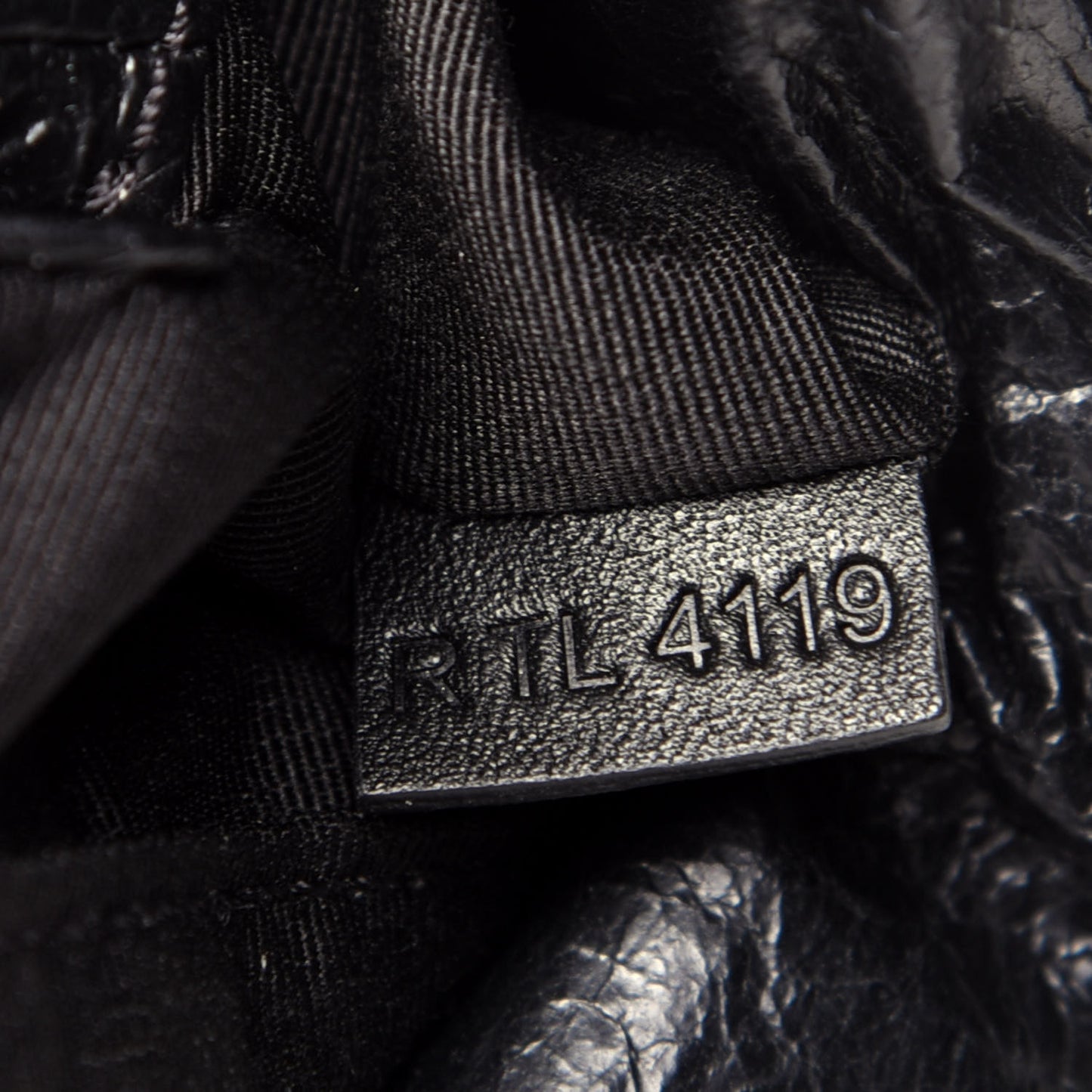 Lambskin The Pillow Bag Black