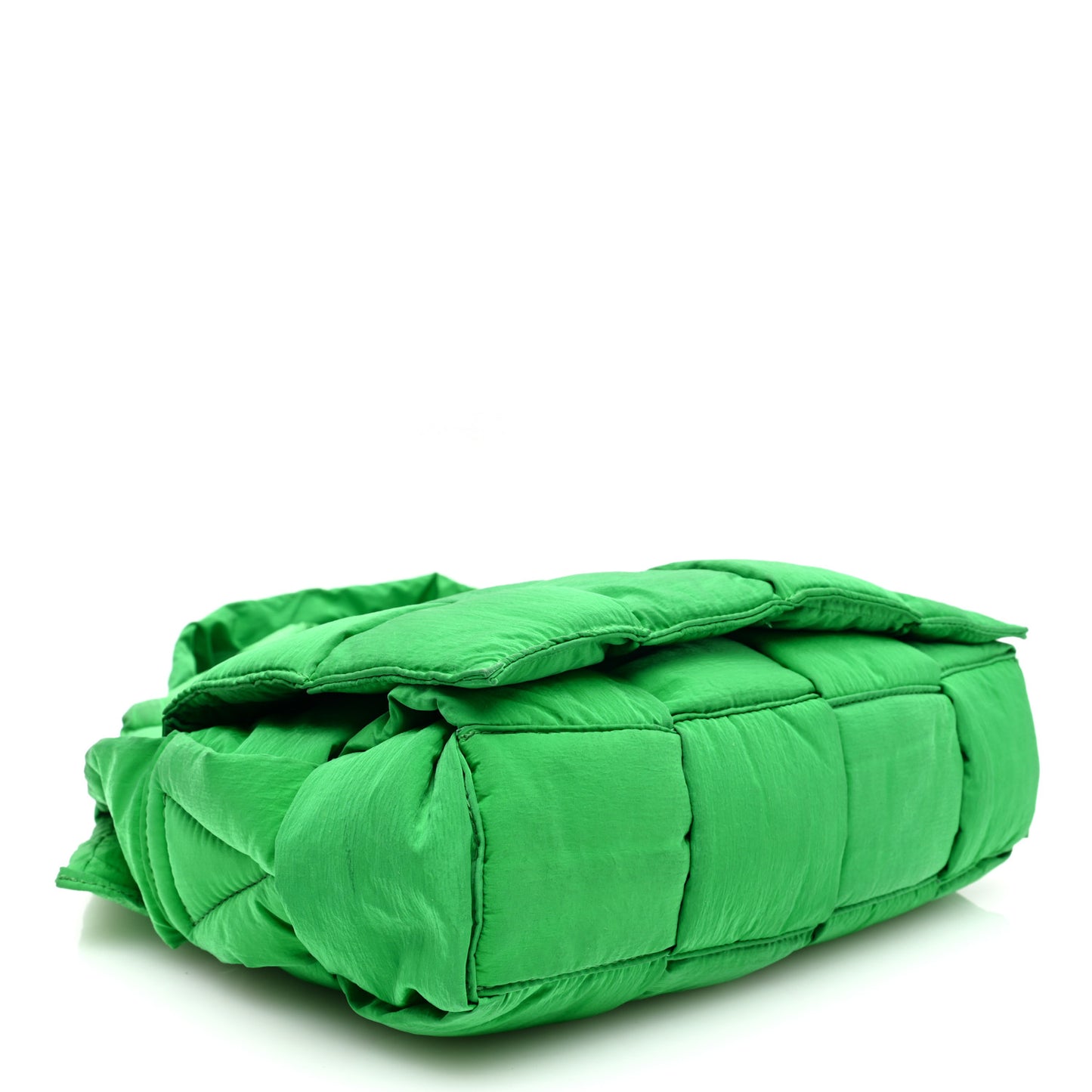 Nylon Intrecciato Padded Tech Cassette Bag Parakeet