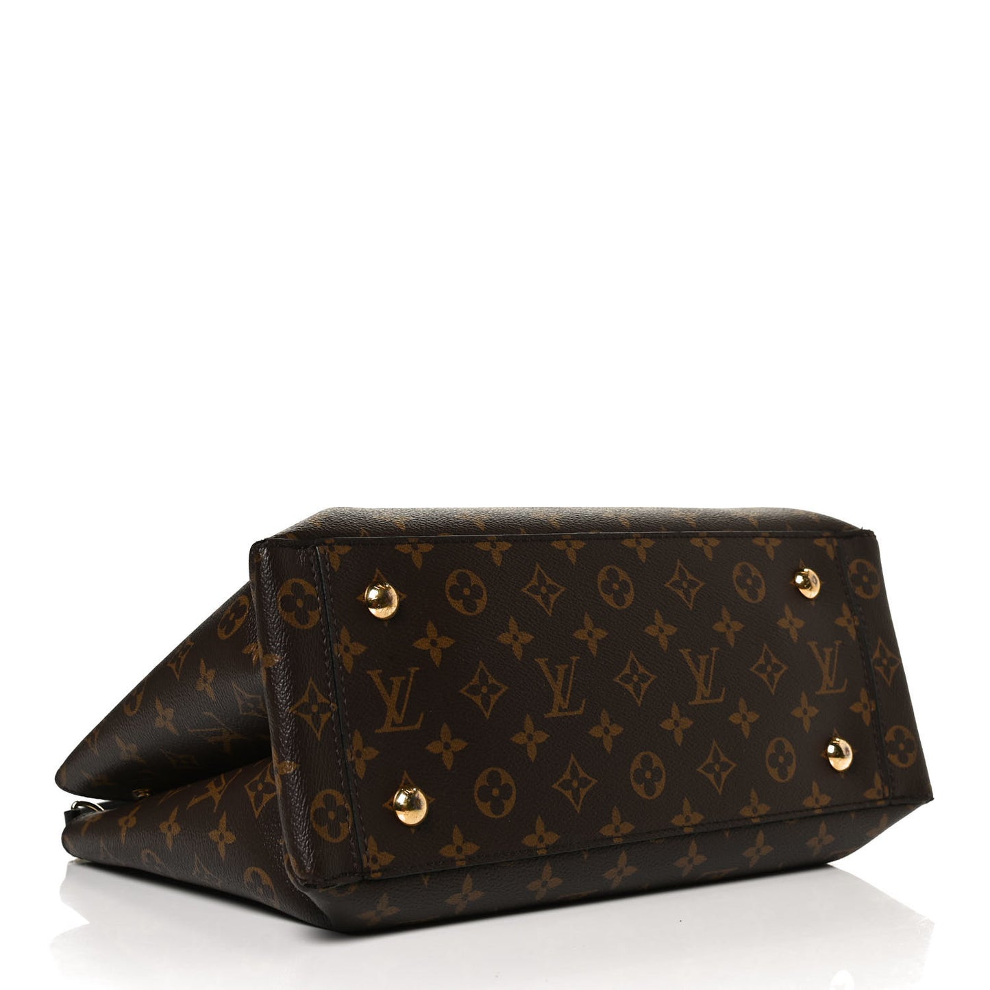 Monogram Flower Tote Black