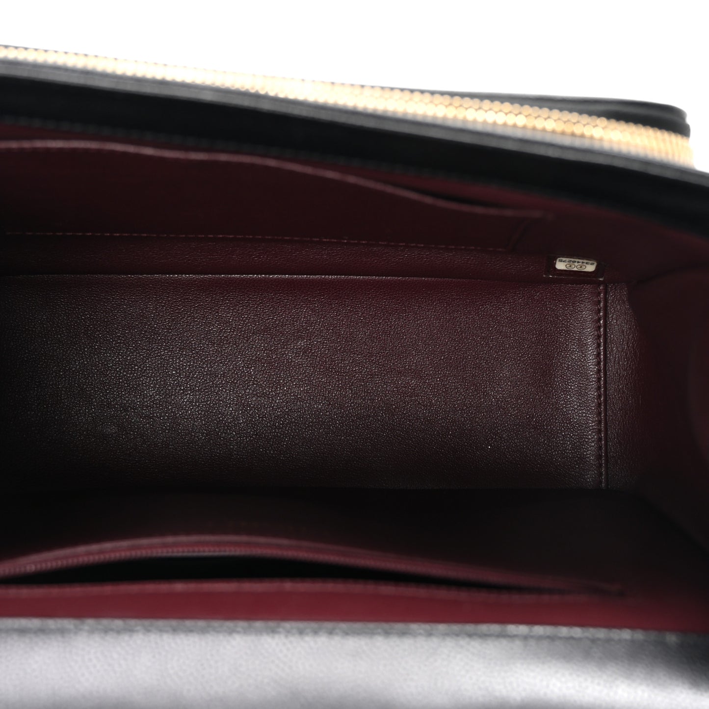 Caviar Quilted Large Business Affinity Flap Black