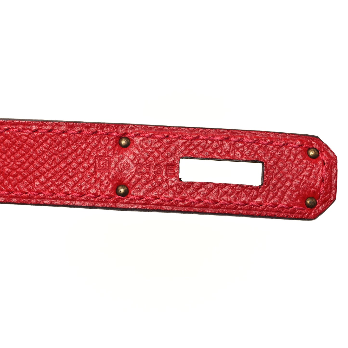 Epsom Birkin 35 Rouge Casaque