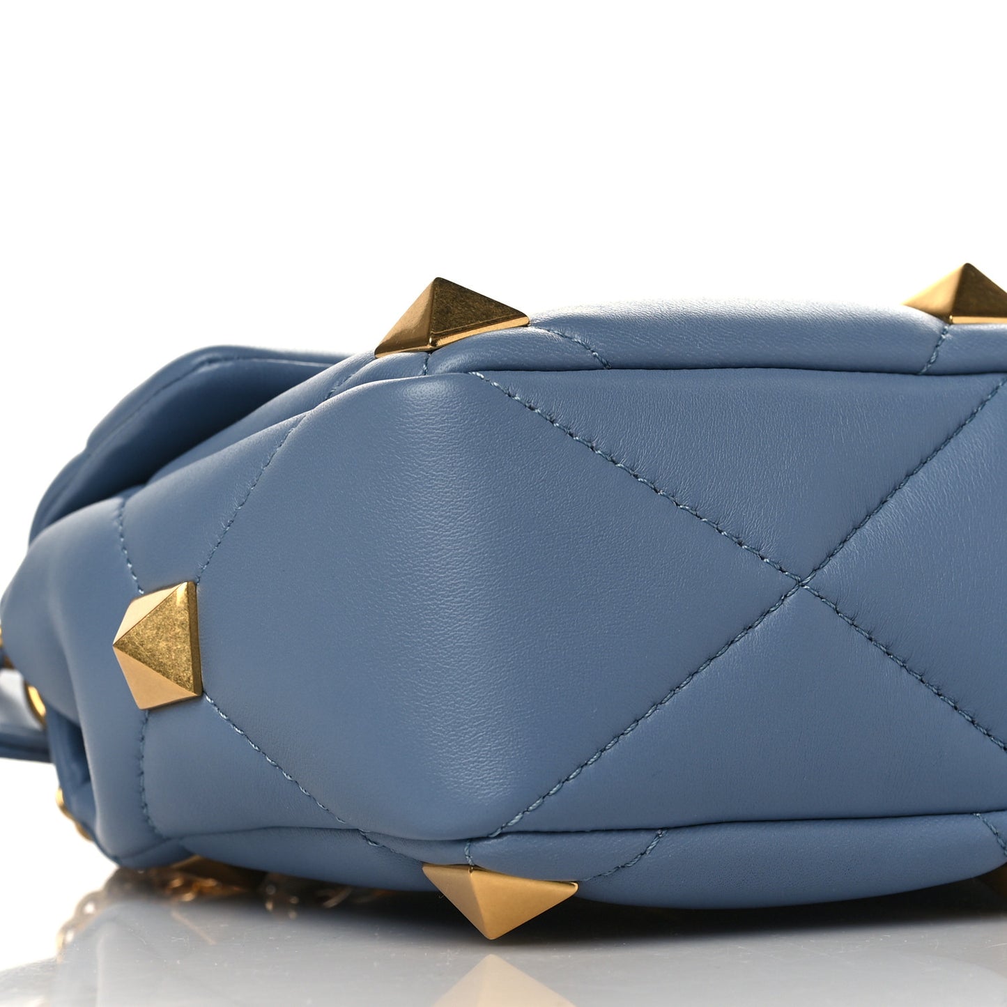 Nappa Medium Roman Stud Shoulder Bag Niagara