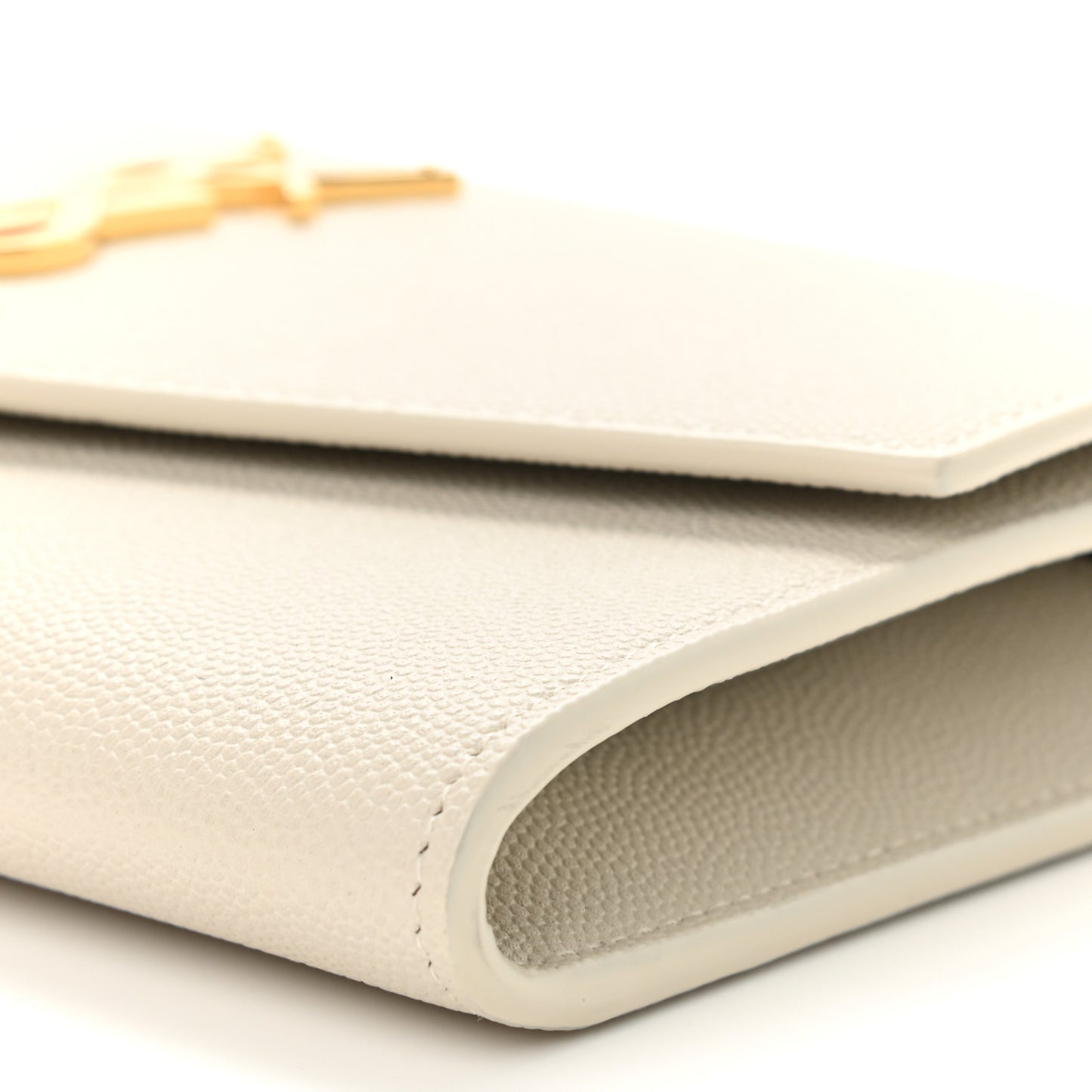 Grain De Poudre Monogram Uptown Chain Wallet Crema Soft