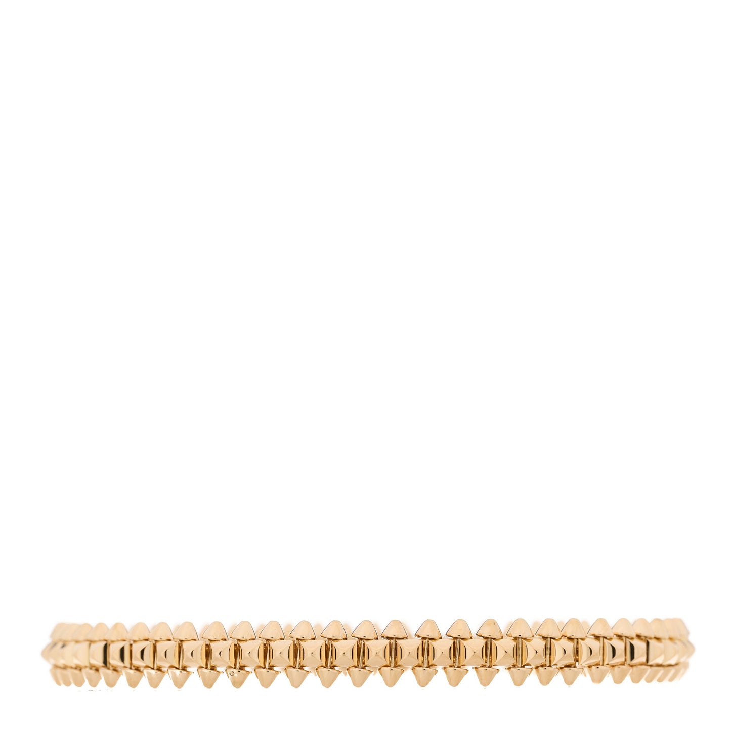 18K Pink Gold Small Clash De Bracelet 16
