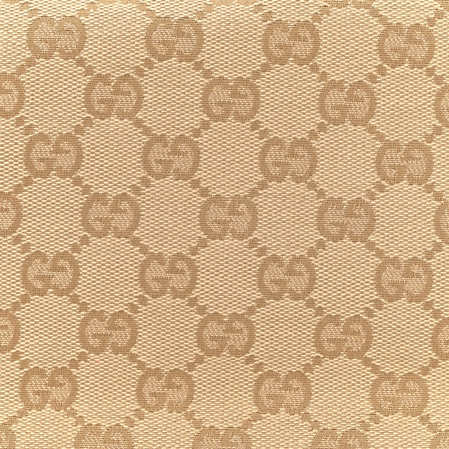 GG Monogram Large Web Handle Bucket Tote Gold