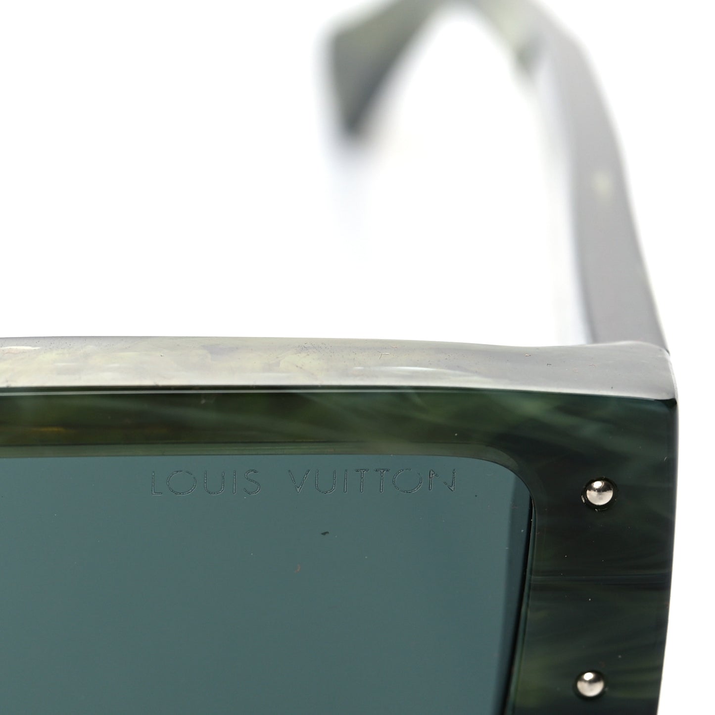 Acetate Marble Effect Swarovski Cyclone Sunglasses Z1552W Green