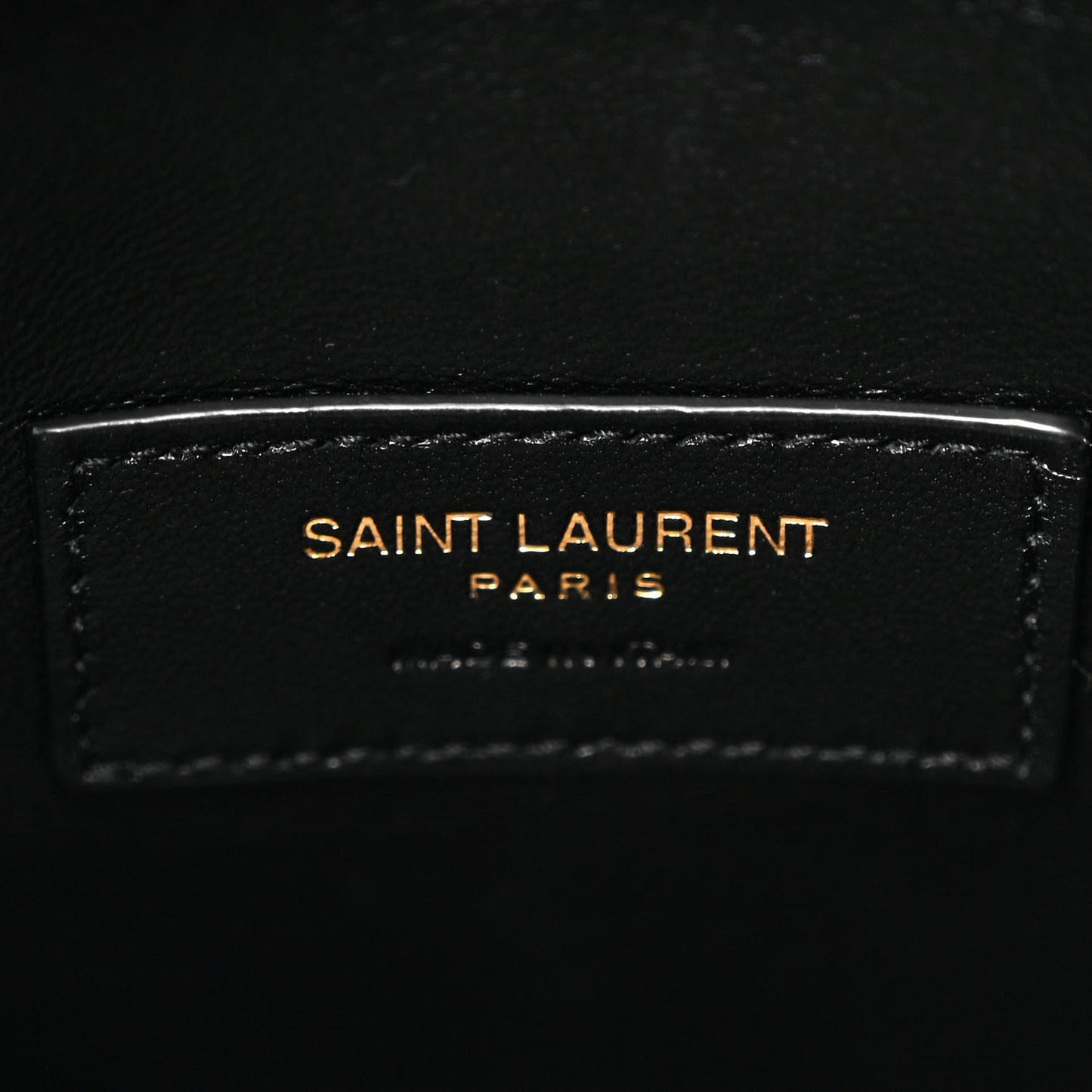 Lambskin Gabby Mini Bucket Bag Black