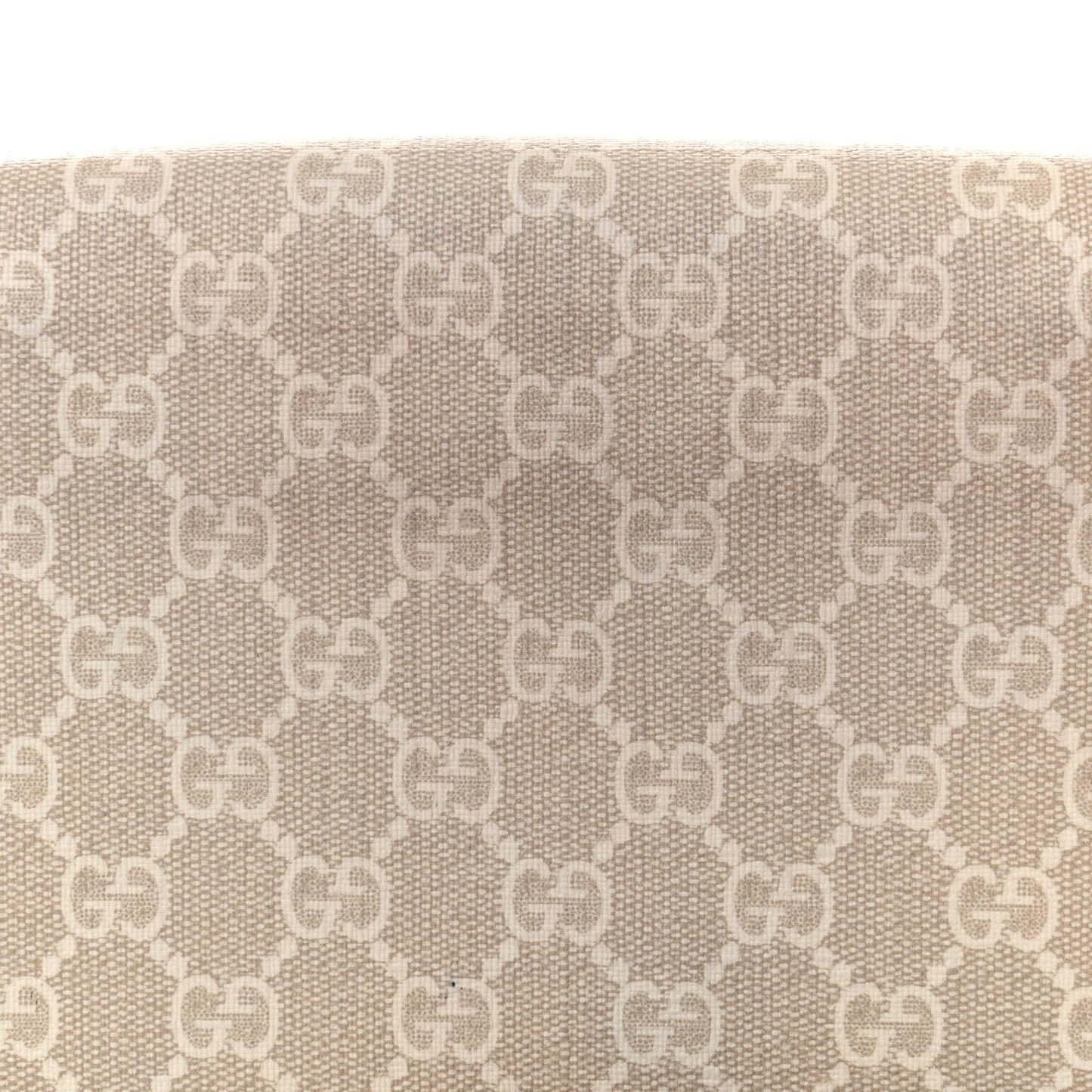 GG Supreme Monogram Textured Dollar Calfskin Mini Dionysus Chain Wallet Beige Mystic White Oatmeal