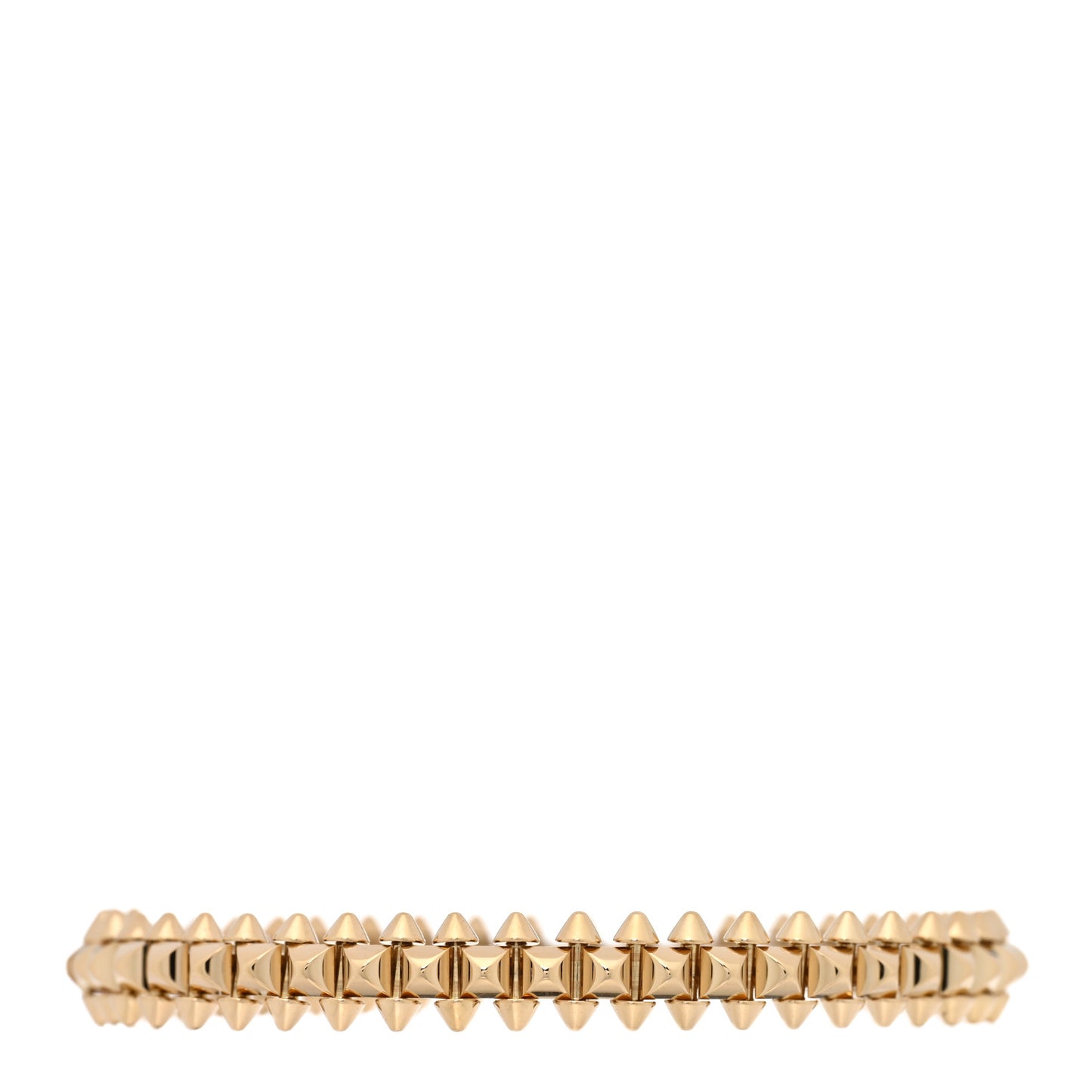 18K Yellow Gold Medium Clash De Cartier Bracelet 16
