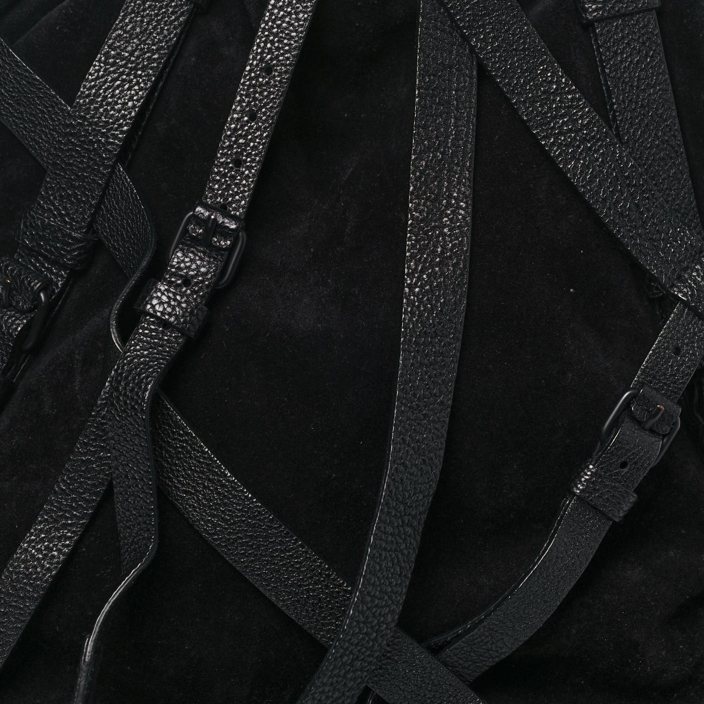 Suede Kirsten Satchel Black