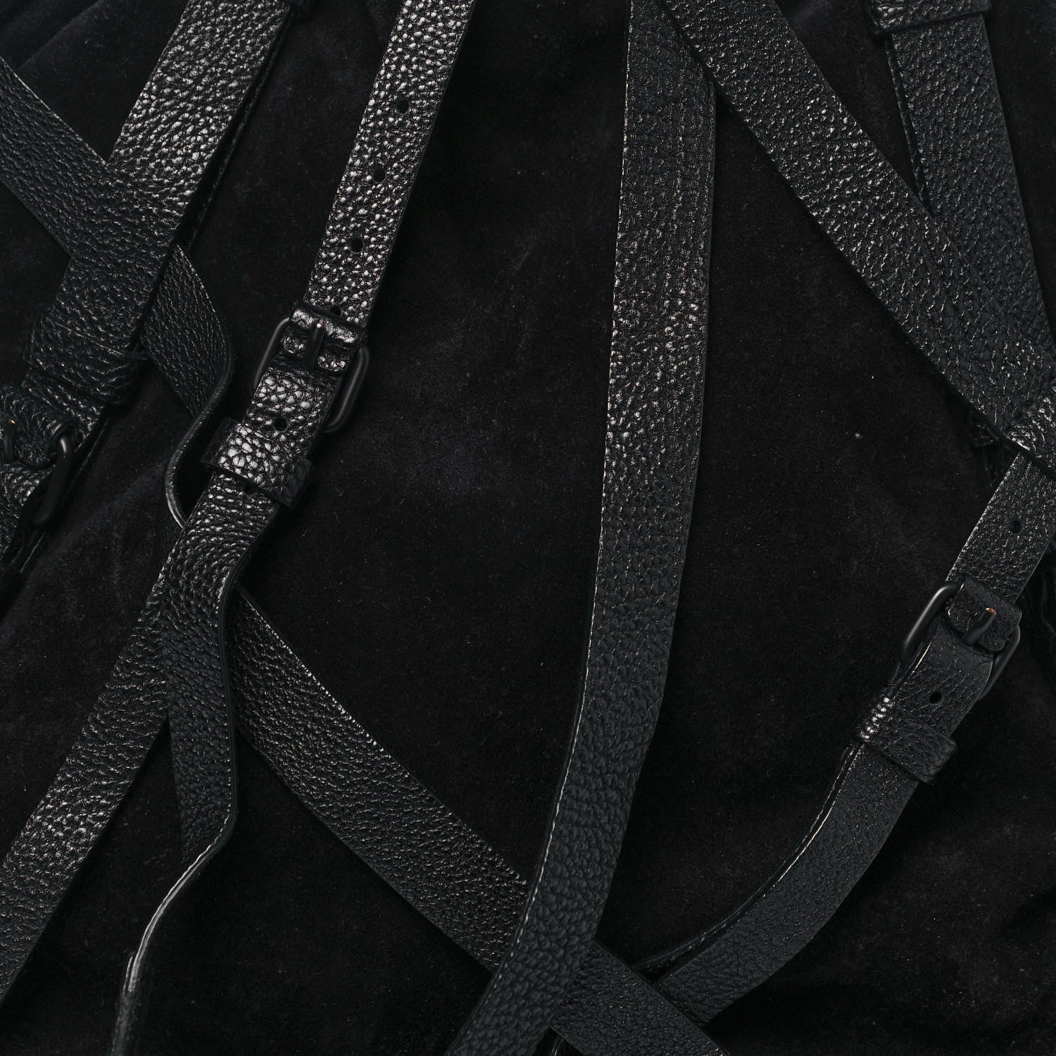 Alexander Wang Suede Kirsten Satchel Black 6 of 11