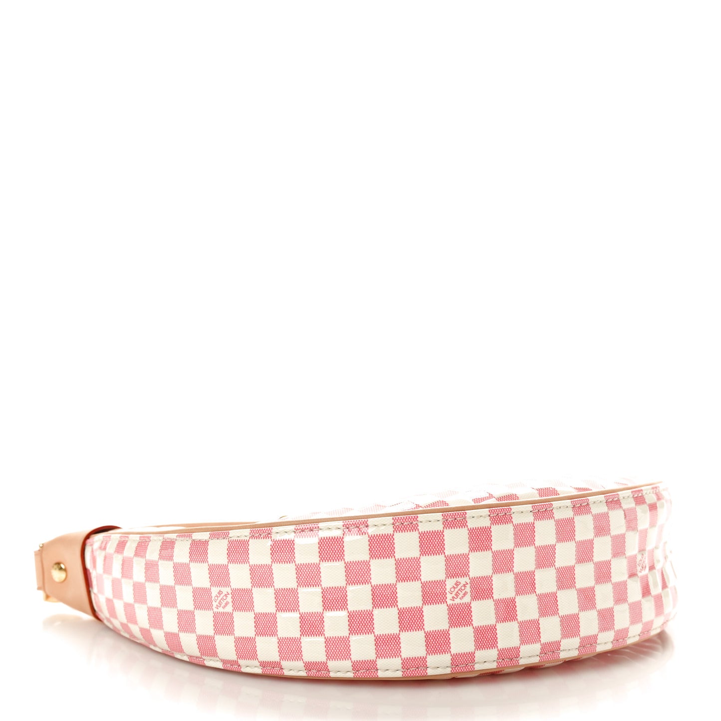 Damier Vernis Loop PM Blush Red