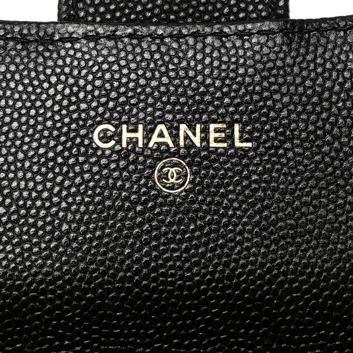 Caviar Quilted Mini Chain Bag Black