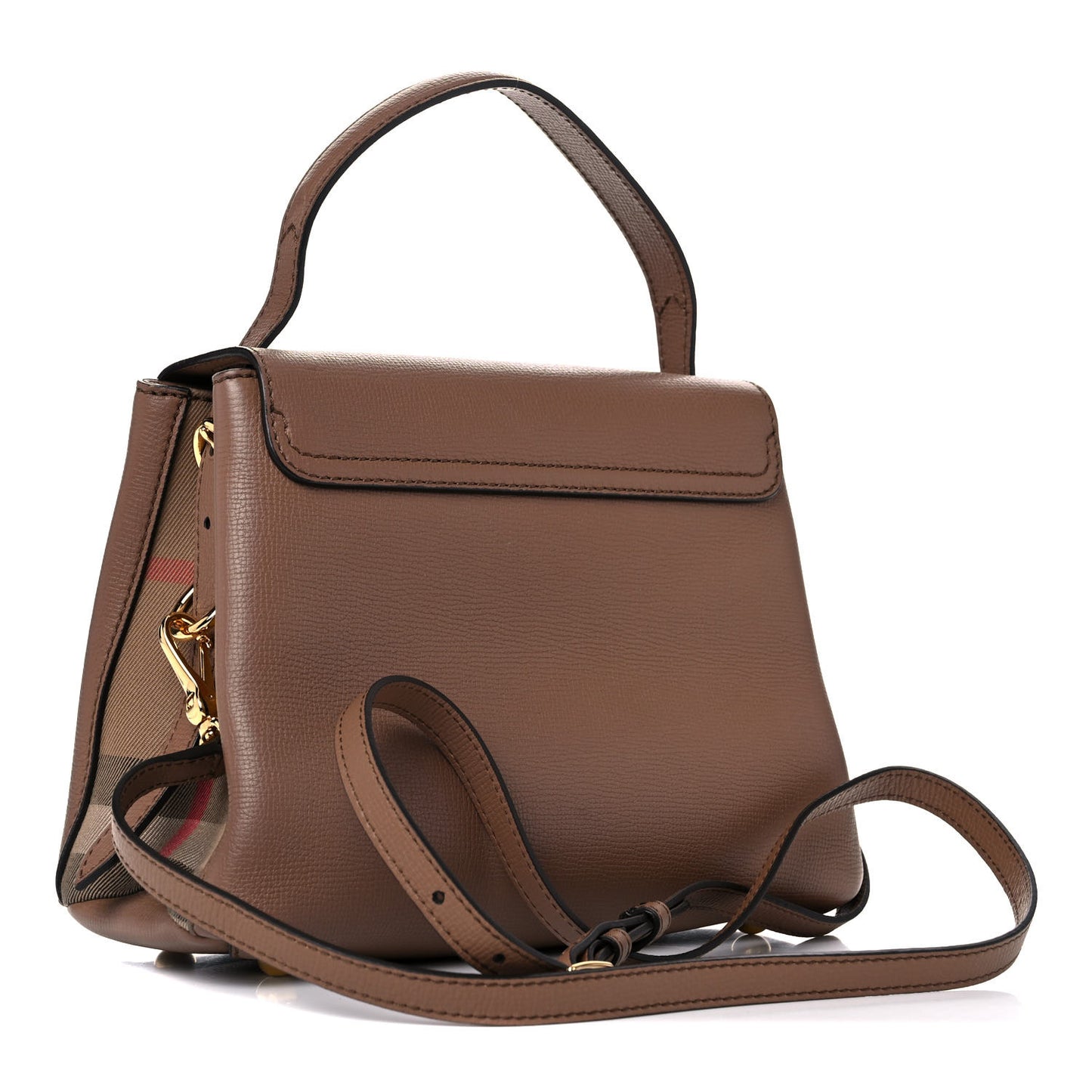 Derby Calfskin House Check Small Camberley Dark Sand