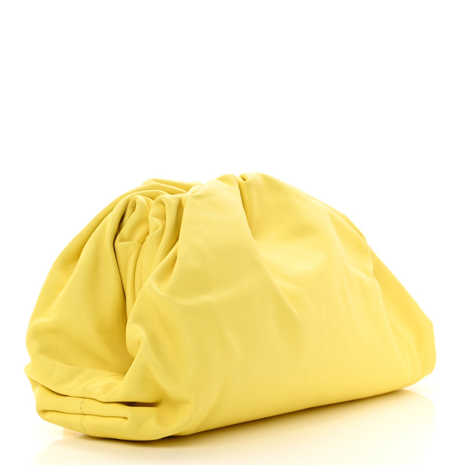 Bottega Veneta Smooth Butter Calf The Pouch Oversized Clutch Sherbert 3 of 9