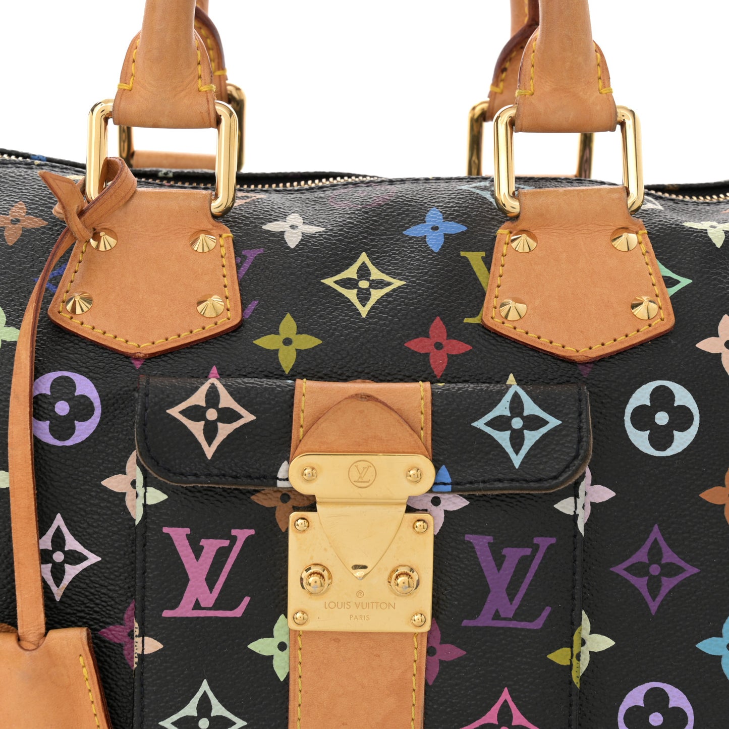 Monogram Multicolor Speedy 30 Black