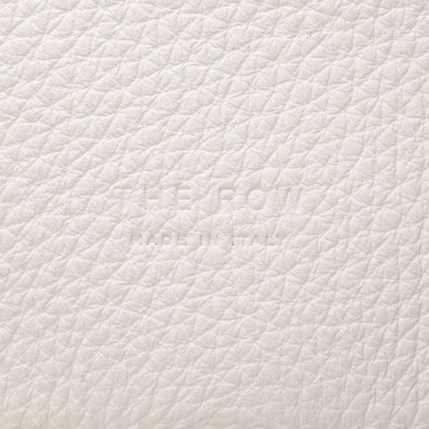 Grained Calfskin Soft Margaux 17 White