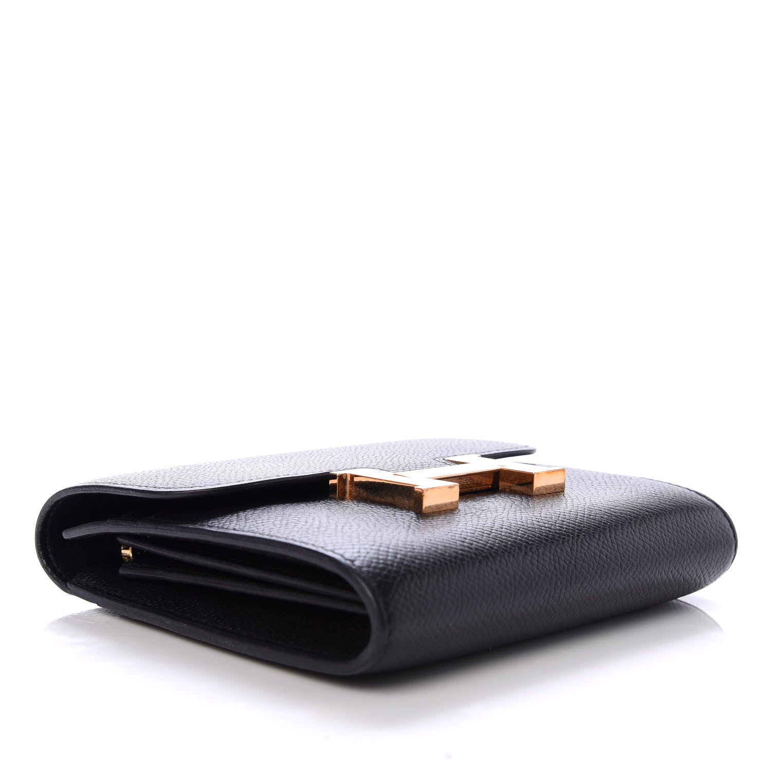 Hermes Epsom Constance Short Wallet Black 4 of 7