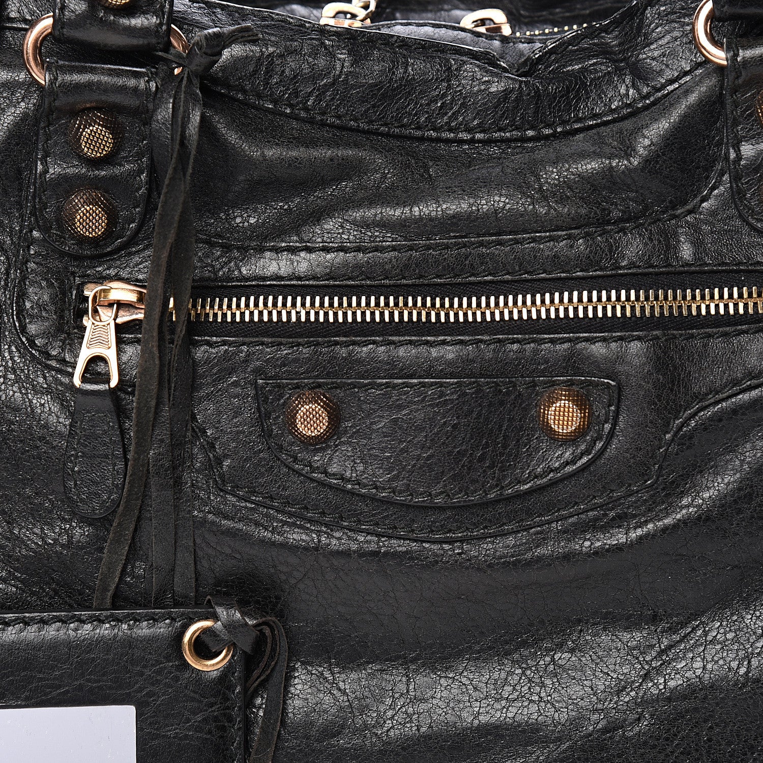 Balenciaga Agneau Giant 12 Rose Gold Hardware City Black 12 of 12