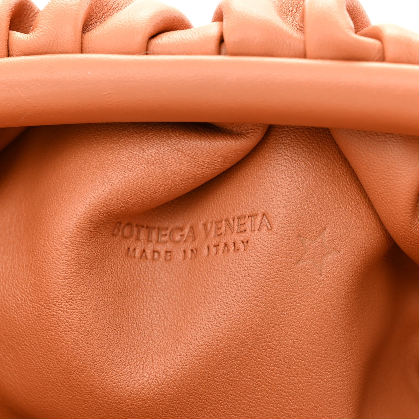 Butter Calfskin The Mini Pouch Clay