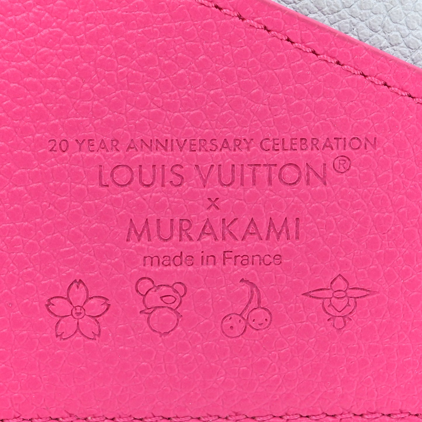 LV X TM Monogram Multicolor Criss-Cross Card Holder Kawaii Pink