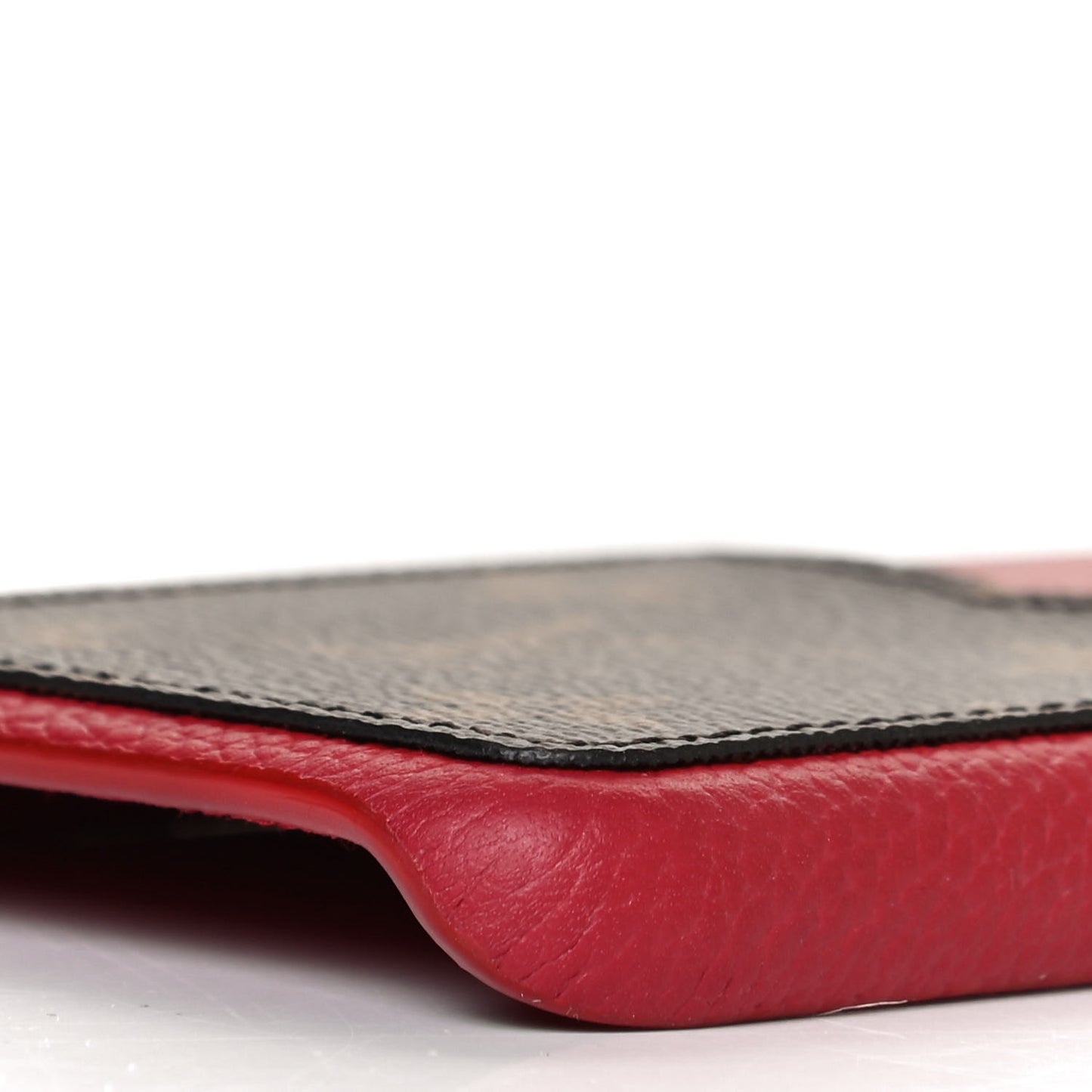 Calfskin Monogram iPhone X/XS Bumper Scarlet