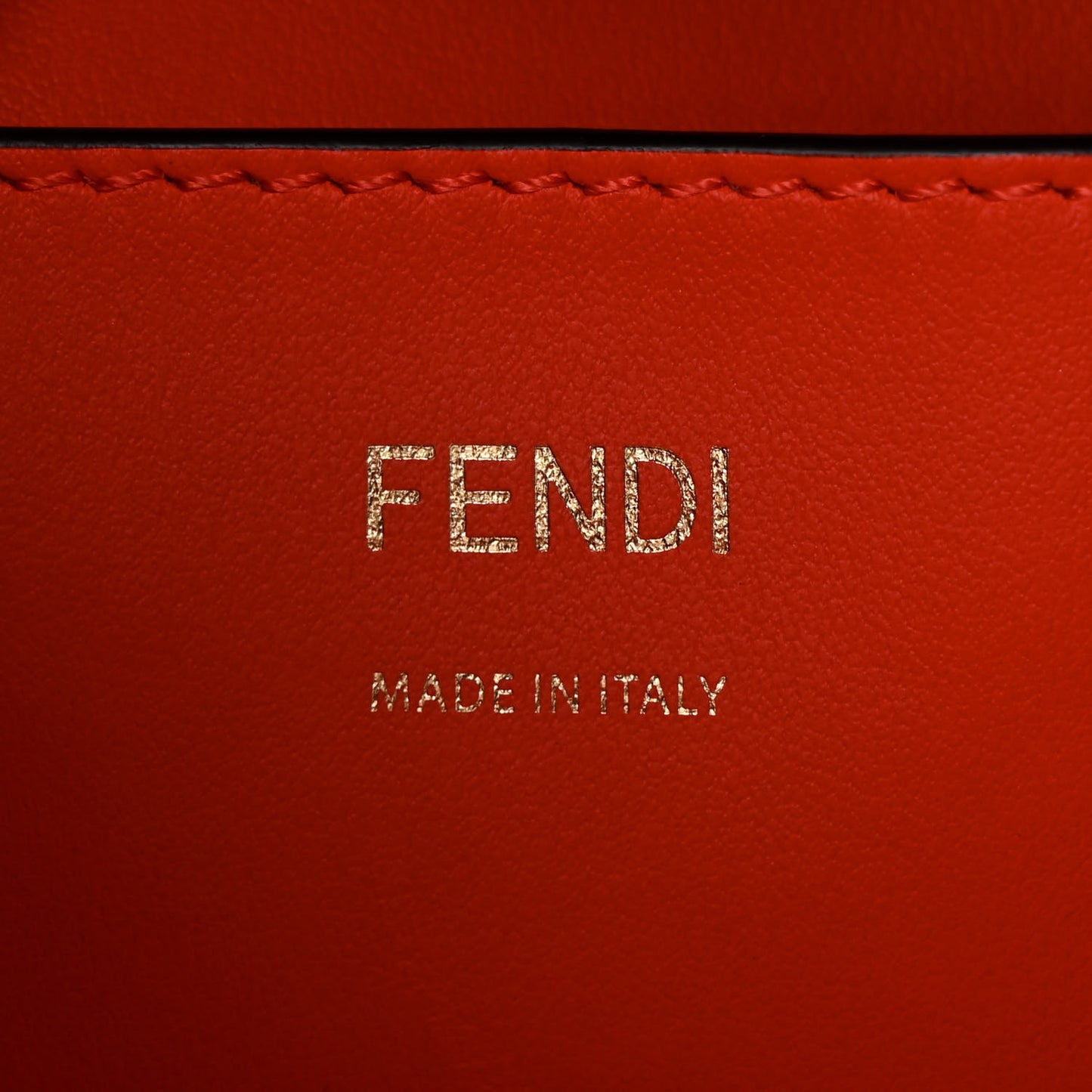 Vitello Grace F is Fendi Stamp Patch Perforated Small Mon Tresor Bucket Bag Nocciola