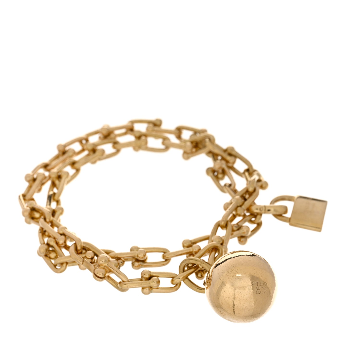 18K Yellow Gold Hardwear Wrap Bracelet