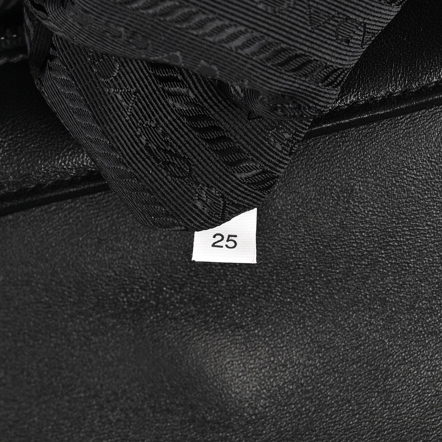 Prada Nappa Triangle Stitched Large Spectrum Bag Black 7 of 14