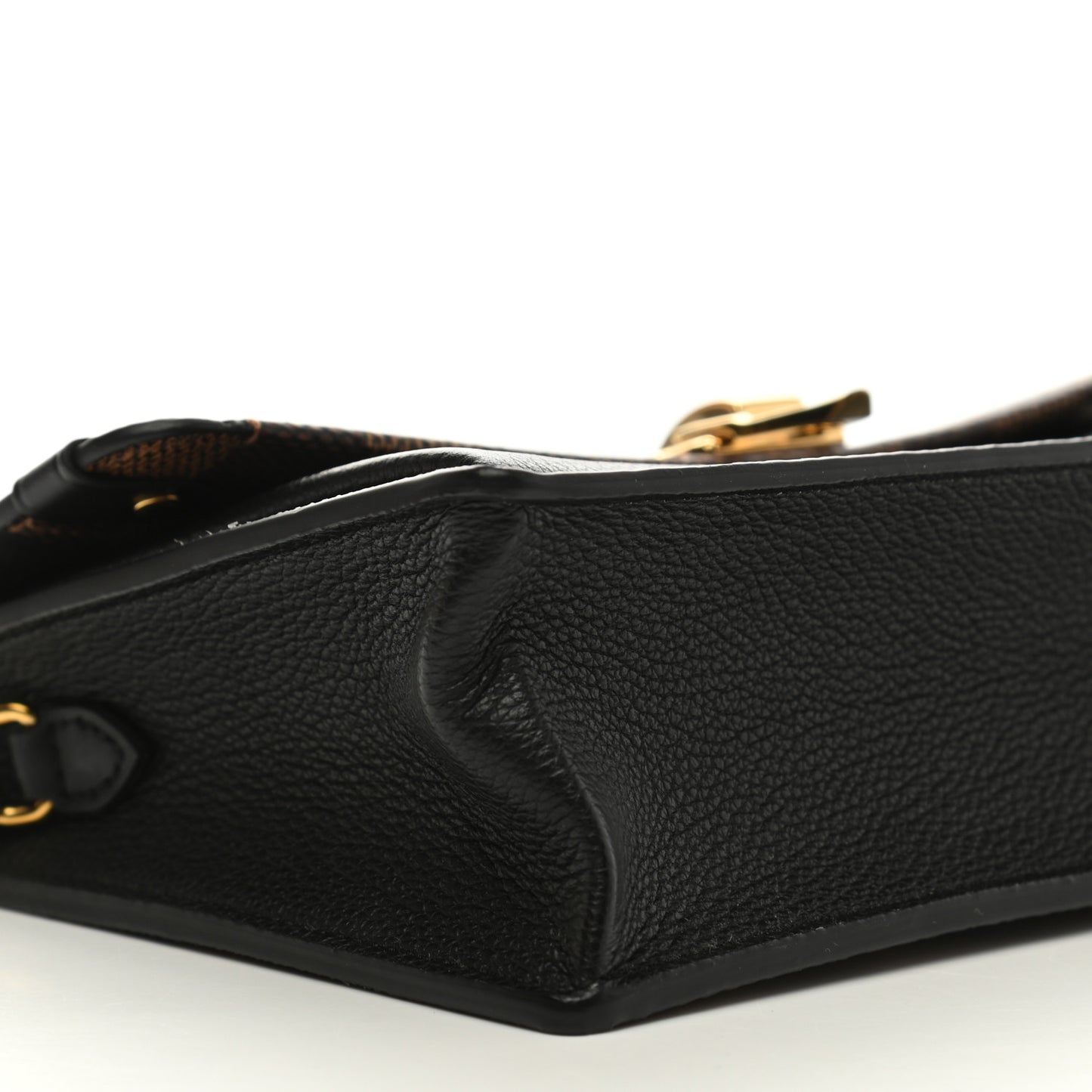 Damier Ebene Vavin Chain Wallet Black