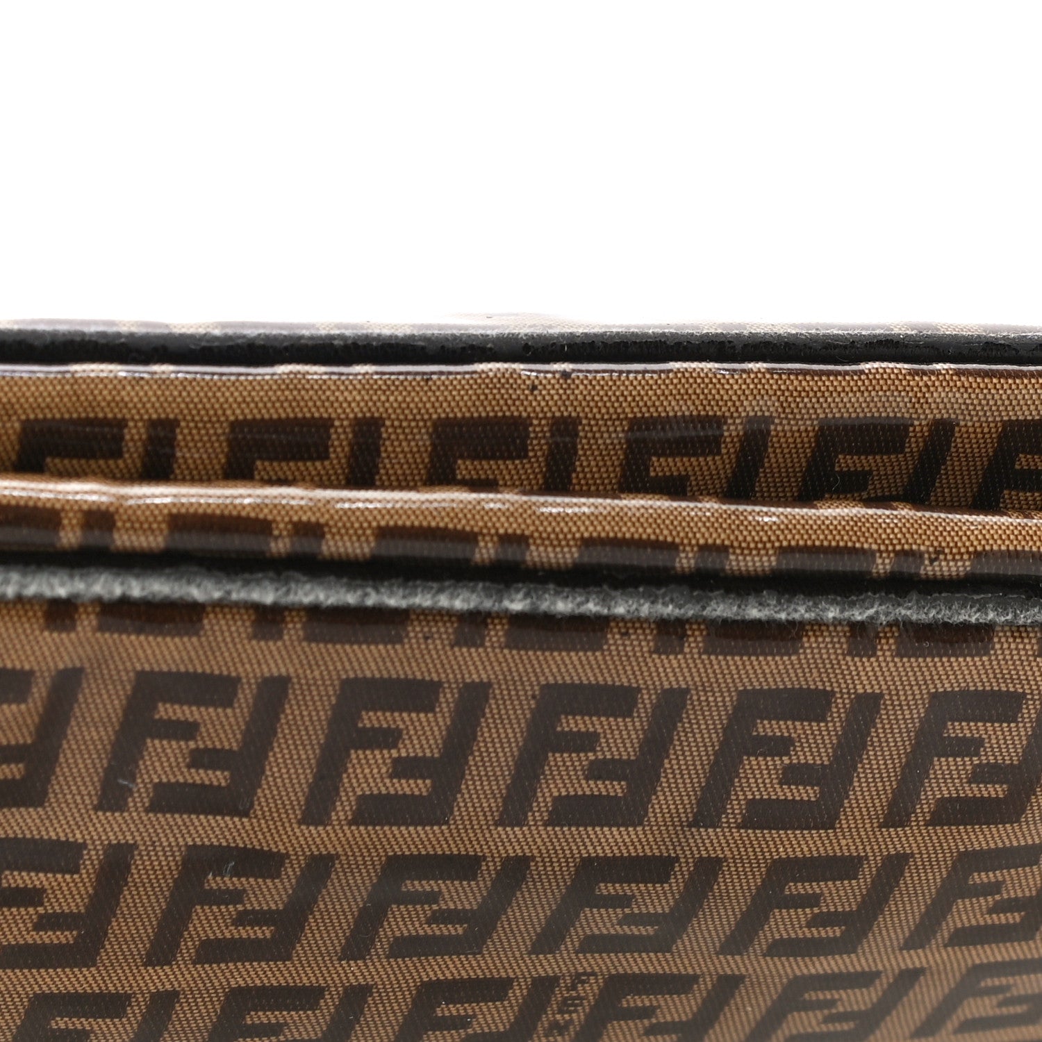 Fendi Vinyl Zucchino Baguette Tobacco 13 of 16