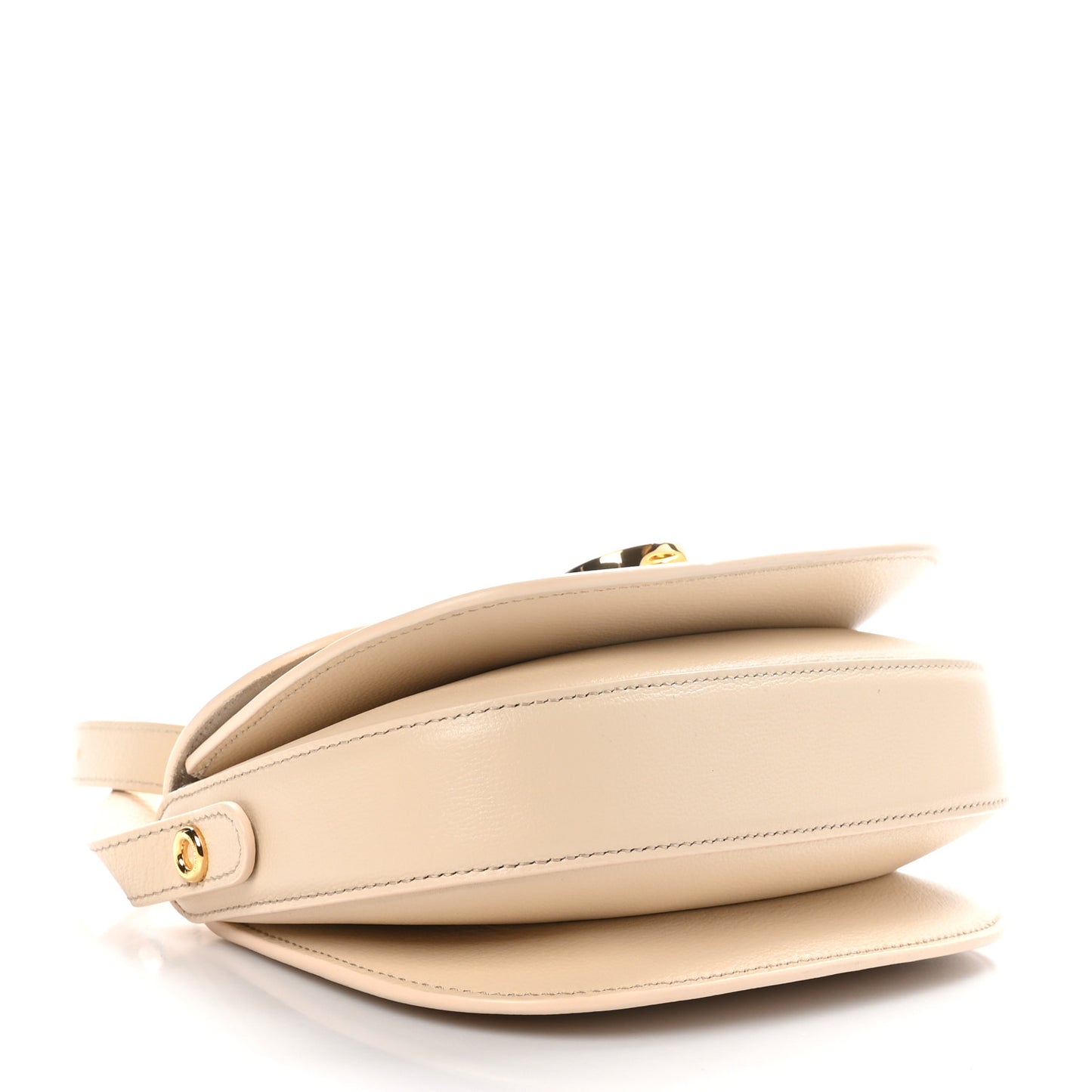 Grained Calfskin Mini Ghiera Bag Lotus Root