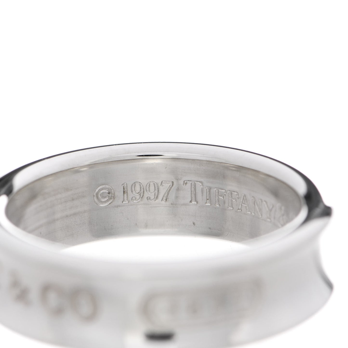 Sterling Silver 1837 Band Ring 61 9.5