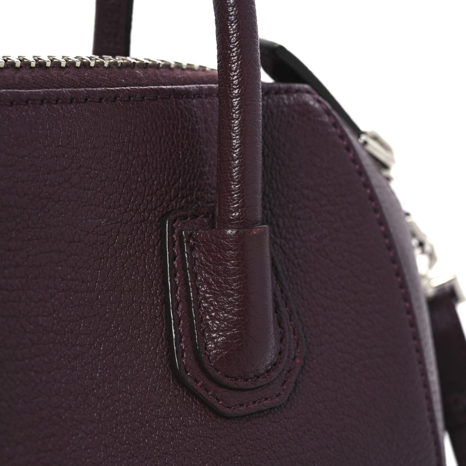 Givenchy Sugar Goatskin Mini Antigona Oxblood 13 of 13