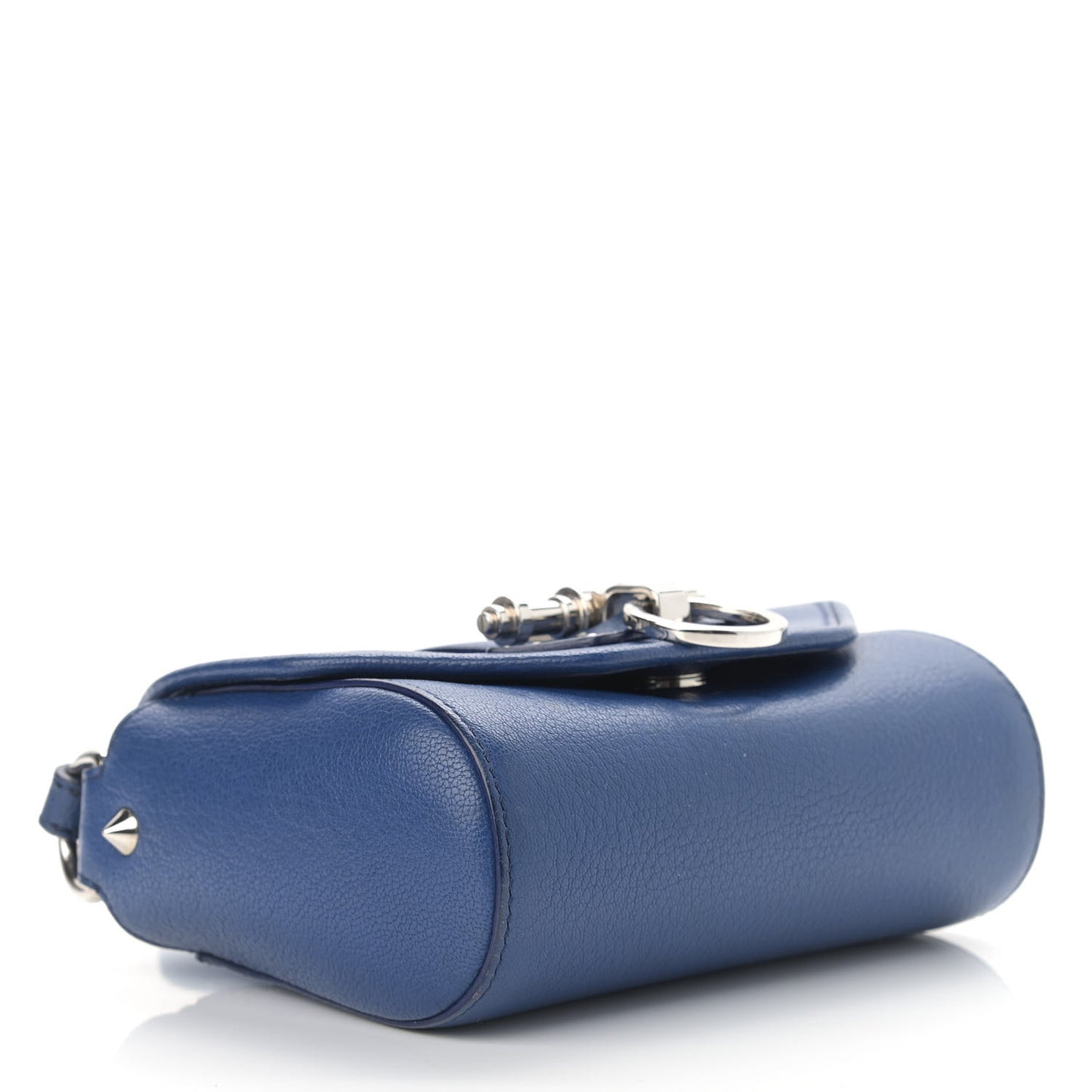 Sugar Goatskin Obsedia Shoulder Bag Navy