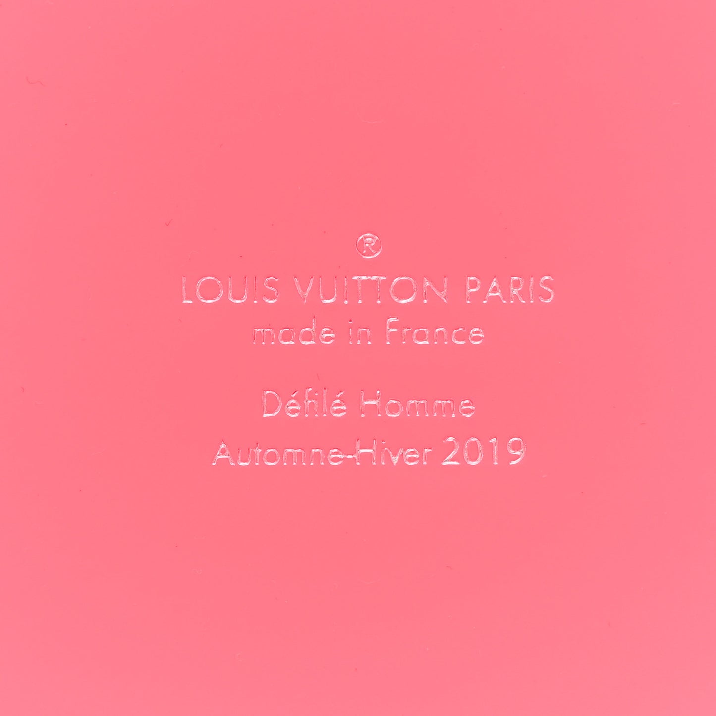 Monogram Fluo See Through Keepall Bandouliere 50 Rose