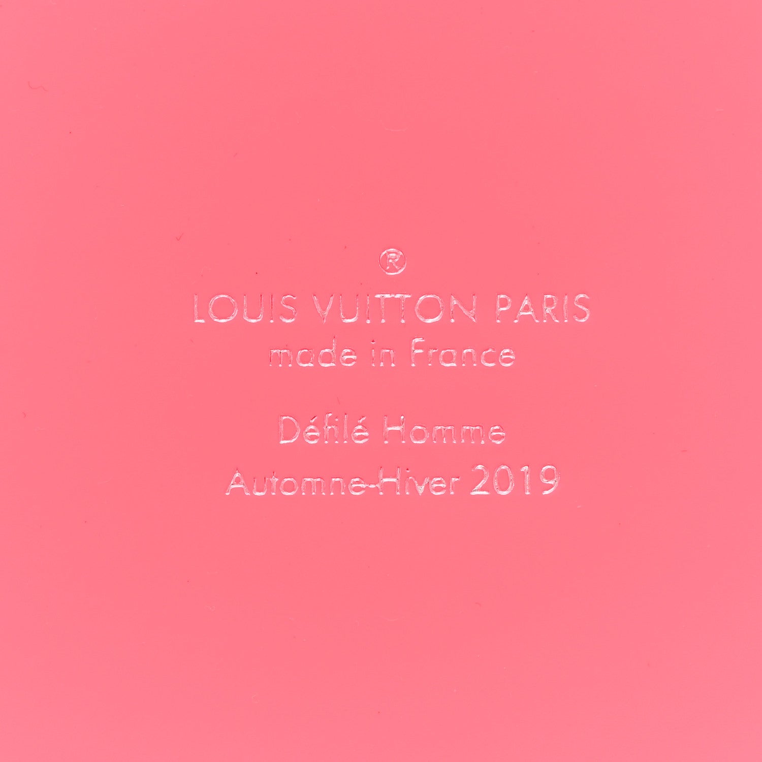 Louis Vuitton Monogram Fluo See Through Keepall Bandouliere 50 Rose 6 of 14