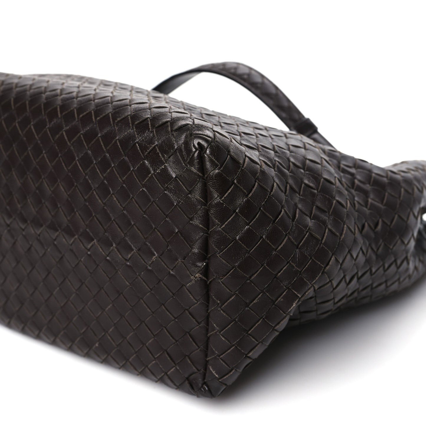Nappa Intrecciato Garda Bag Ebano