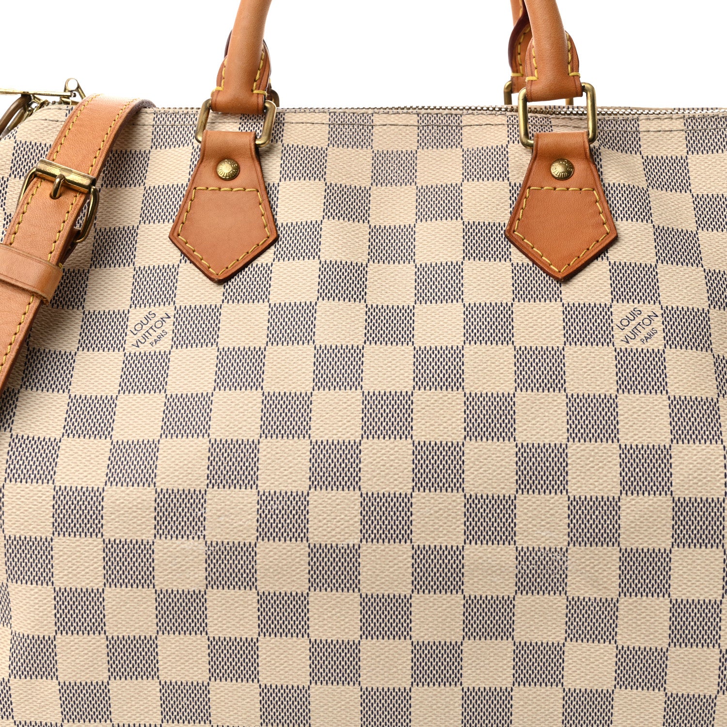 Louis Vuitton Damier Azur Speedy Bandouliere 30 8 of 10