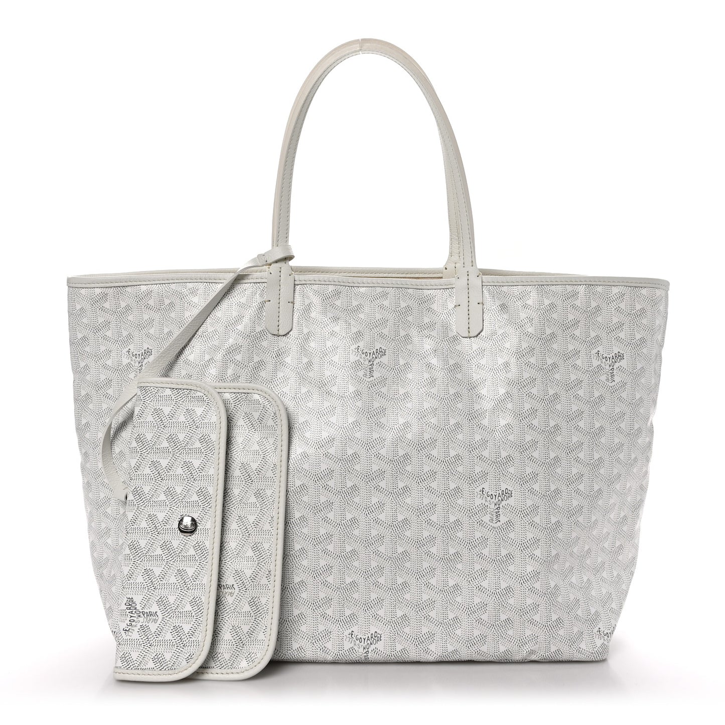 Goyardine Saint Louis PM White