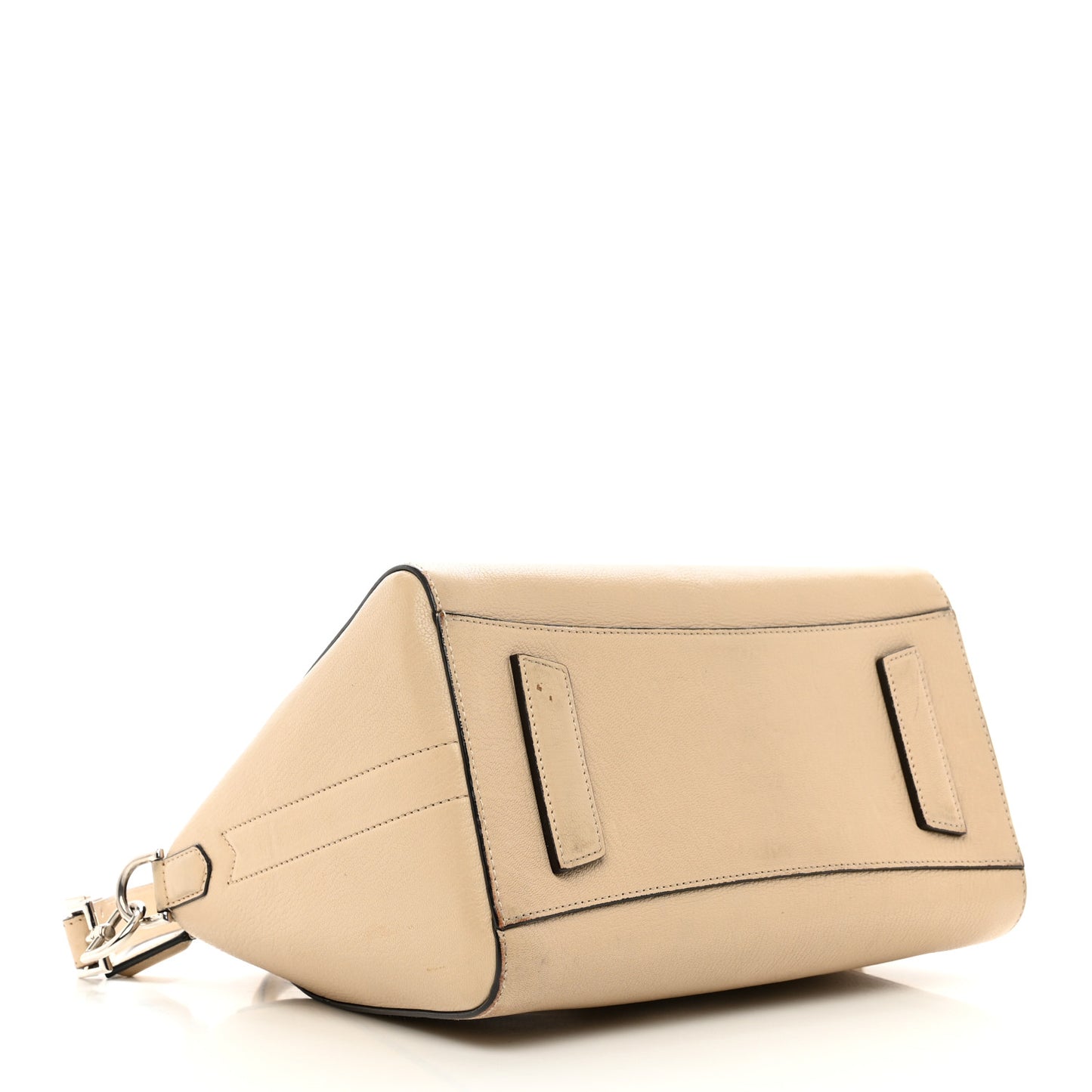 Sugar Goatskin Small Antigona Light Beige