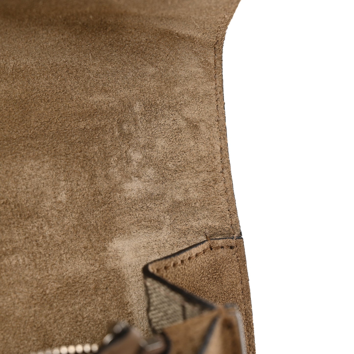 GG Supreme Monogram Small Dionysus Shoulder Bag Taupe