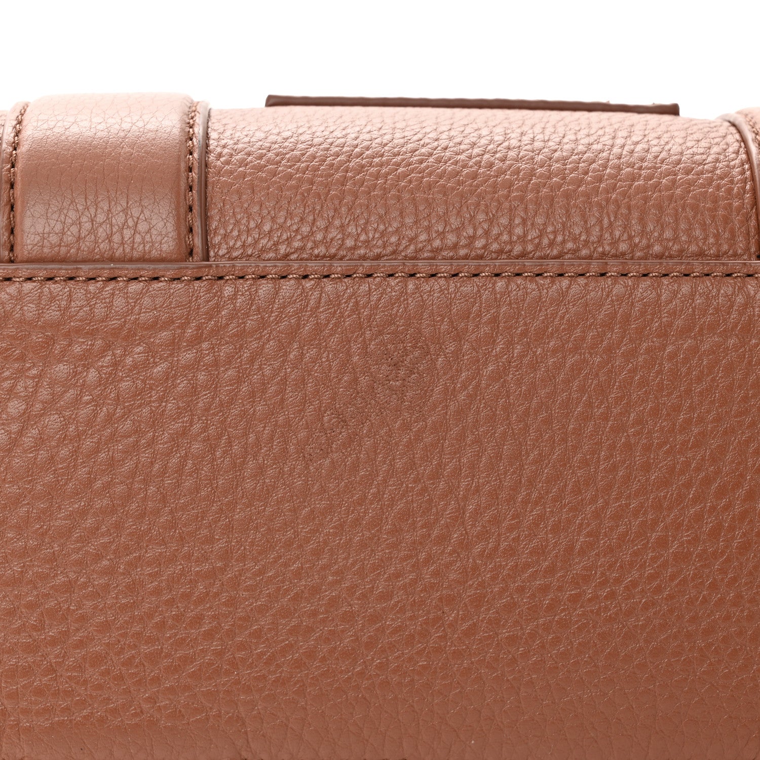 Marc Jacobs Grained Calfskin Mini The Tote Bag Argan Oil 16 of 18
