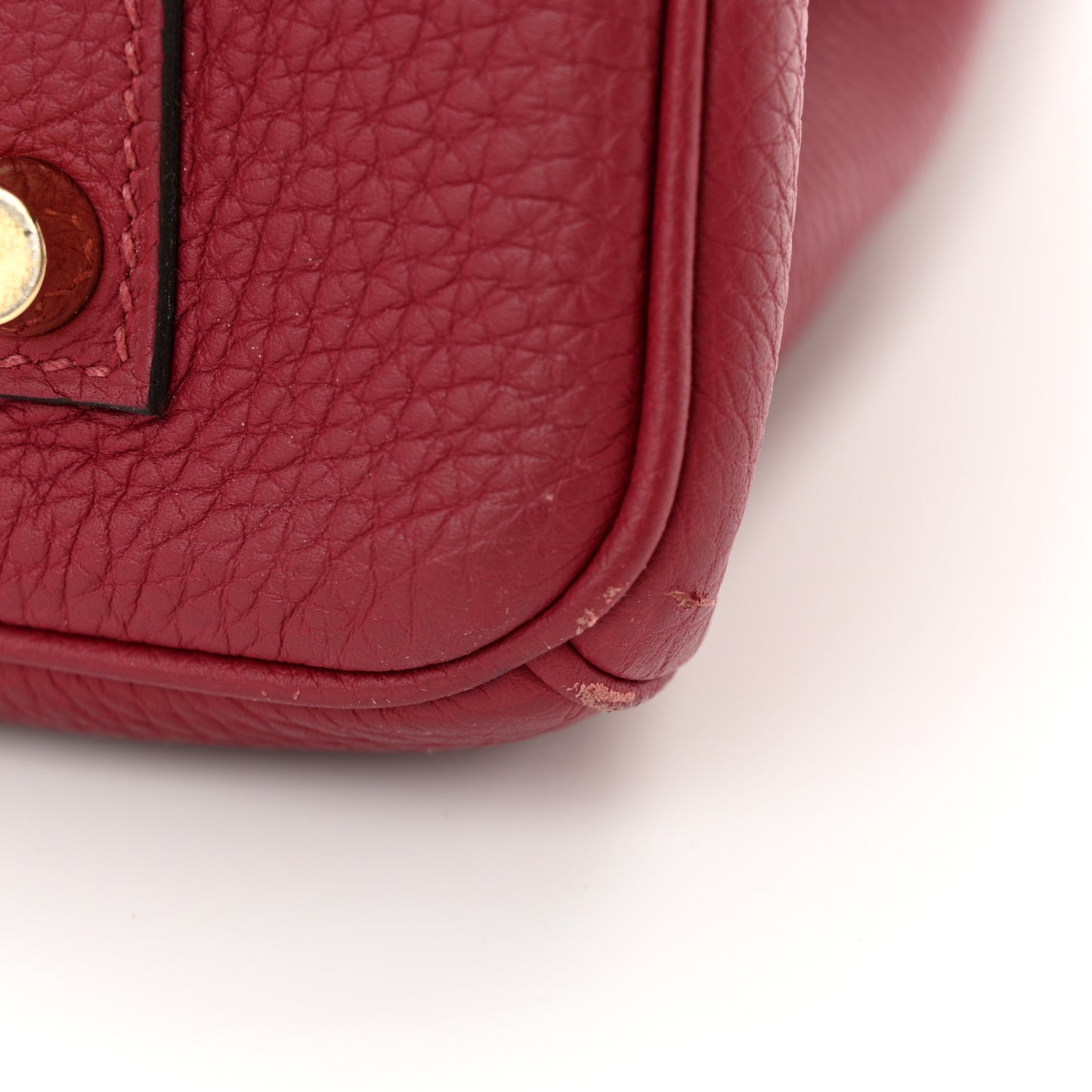 Togo Birkin 35 Rouge Grenat