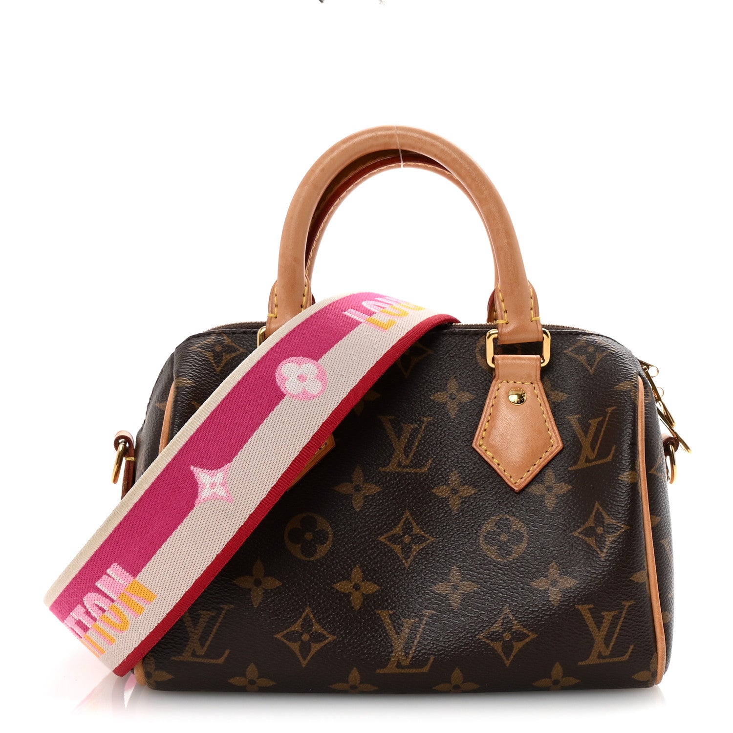 Louis Vuitton Monogram Speedy Bandouliere 20 Fuchsia 1724008